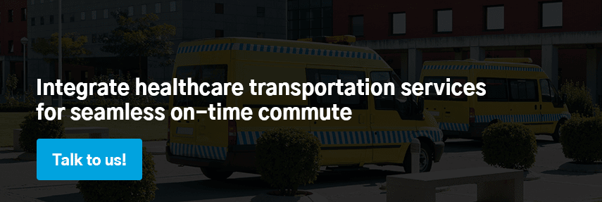 Integrate healthcare transportation services for seamless on-time commute